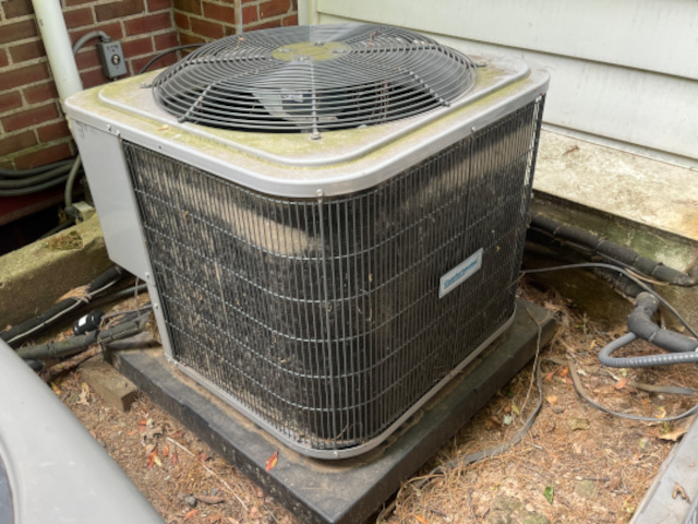 Broken AC at Flooded Area in Belleville